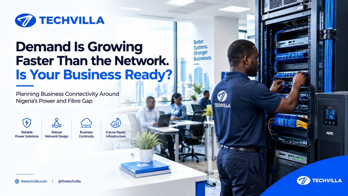 Nigeria's Data Demand Is Outgrowing Its Networks: What It Means for Your Business Connectivity